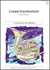 Chinese Folk Rhapsody Concert Band sheet music cover